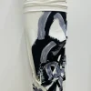 Elsewhere Brush Stroke Print Jersey Skirt