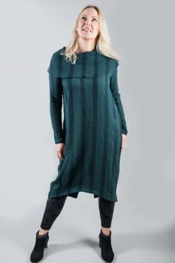 ELSEWHERE DRESS B-YIKAMA PETROL