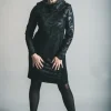 ELSEWHERE HANTAS LAKE FITTED DRESS BLACK