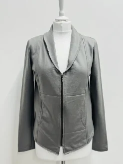 Elsewhere Zip Jacket Ash Silver