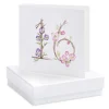 FLORAL 16 BIRTHDAY OCCASION CARD EARRINGS