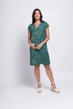 Foil Benefits Shift Dress Reveller