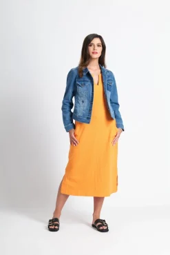 Foil 'Notch on the Rocks' Dress Mango
