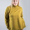 FOIL POUNDING THE PAVEMENT SWEATER GRASSY GREEN