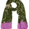 From My Mother's Garden Bamboo Scarf Camo Green