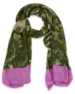 From My Mother's Garden Bamboo Scarf Camo Green