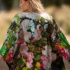 FROM MY MOTHER'S GARDEN BLOSSOMING KIMONO
