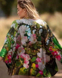 FROM MY MOTHER'S GARDEN BLOSSOMING KIMONO