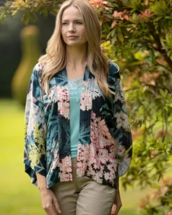 From My Mother's Garden Black Lace Kimono