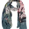 From My Mother's Garden Black Lace Bamboo Scarf