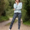 From My Mother's Garden Camo Trousers Denim Grey
