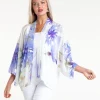 From My Mother's Garden Cornflower Short Kimono