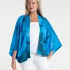 From My Mother's Garden Forget-Me-Not Short Kimono