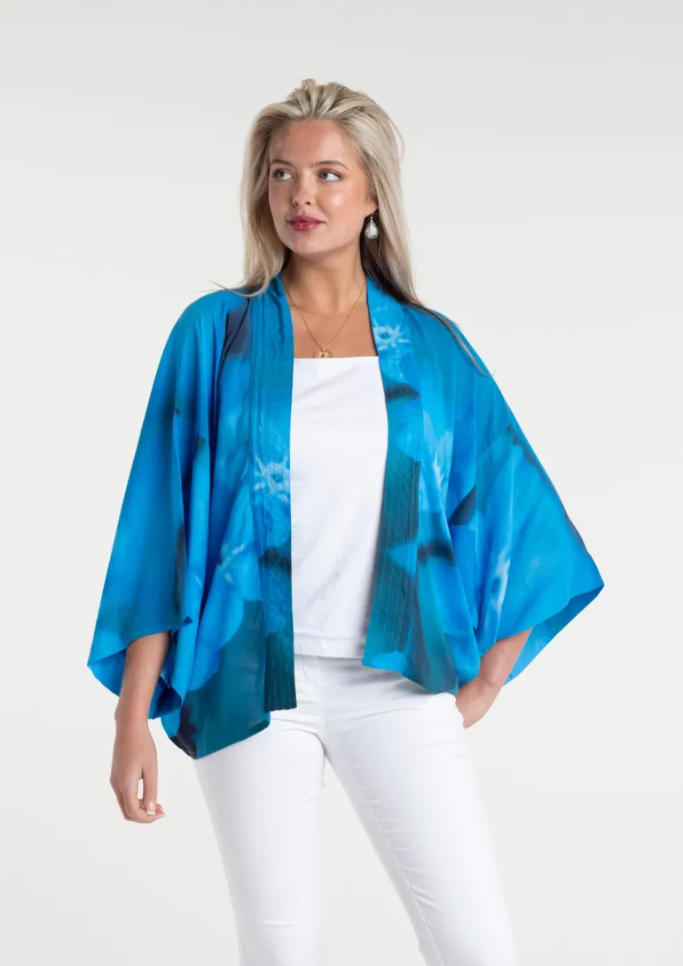 From My Mother's Garden Forget-Me-Not Short Kimono