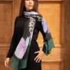 FROM MY MOTHER'S GARDEN HYDRANGEA BAMBOO SCARF