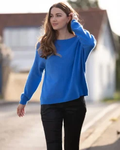 From My Mother's Garden Jumper Cobalt Blue