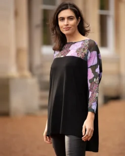 FROM MY MOTHER'S GARDEN LONG JERSEY & MESH TOP HARMONY