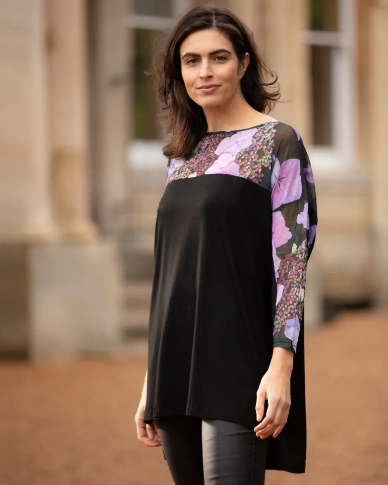 FROM MY MOTHER'S GARDEN LONG JERSEY & MESH TOP HARMONY