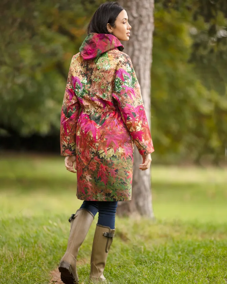 From My Mother's Garden Maple Leaf Raincoat