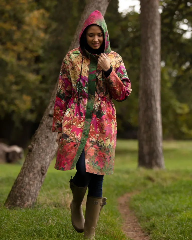 From My Mother's Garden Maple Leaf Raincoat