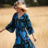 From My Mother's Garden Peacock Dress
