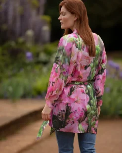 From My Mother's Garden Pink Lady Mini Robe