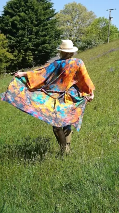 FROM MY MOTHER'S GARDEN REFLECTIONS LONG ROBE