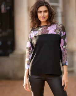 FROM MY MOTHER'S GARDEN SHORT JERSEY & MESH TOP HARMONY