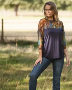 FROM MY MOTHER'S GARDEN SHORT JERSEY & MESH TOP REFLECTIONS