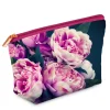 From My Mother's Garden Small Makeup Bag Pink Peonies