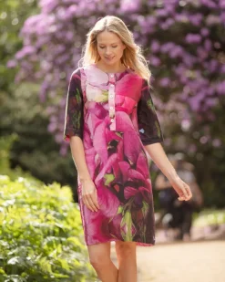 From My Mother's Garden Sweet Pea Linen Dress