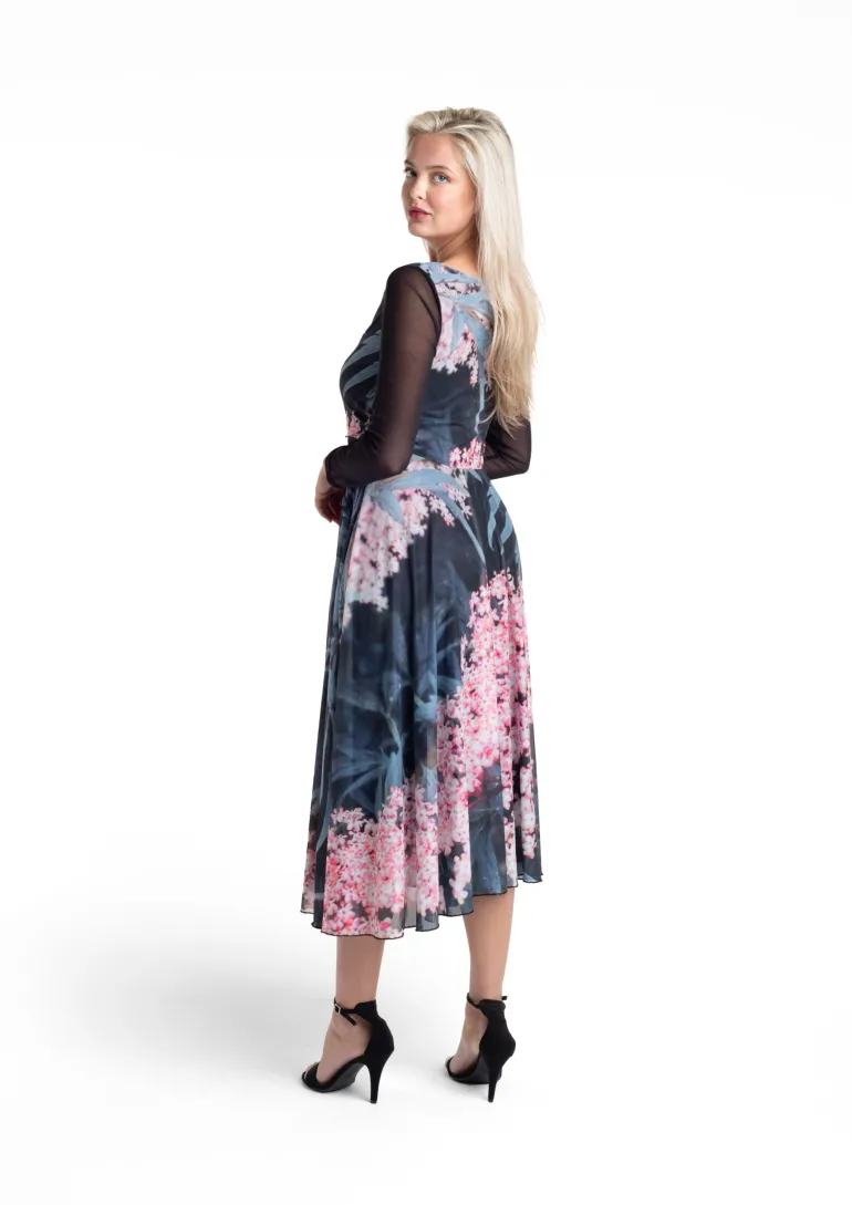 From My Mother's Garden Tulle Dress Black Lace