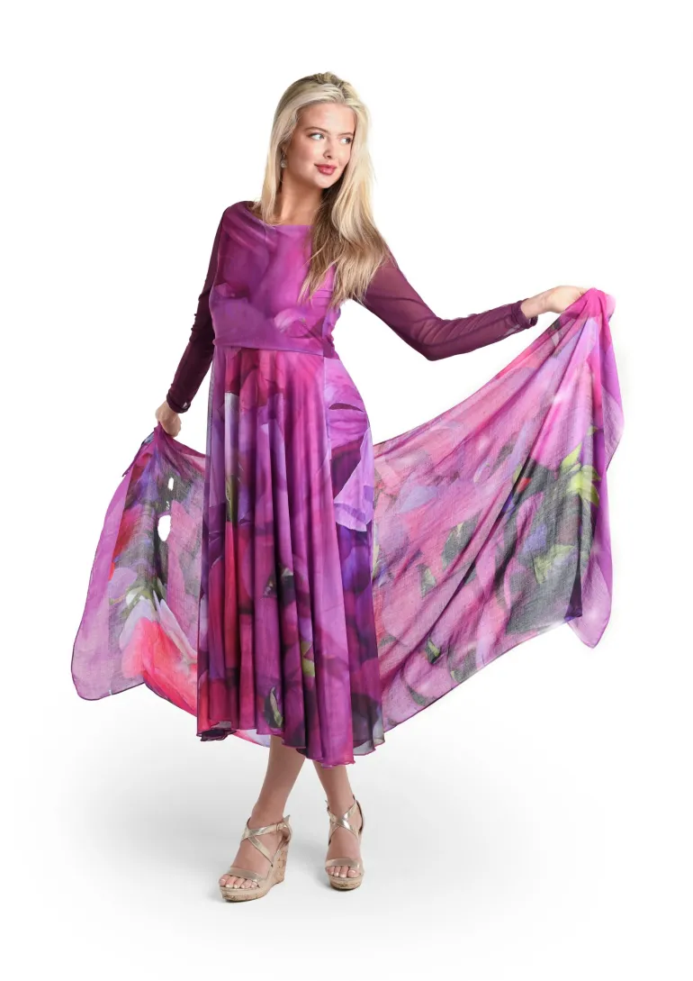 From My Mother's Garden Tulle Dress Sweet Pea