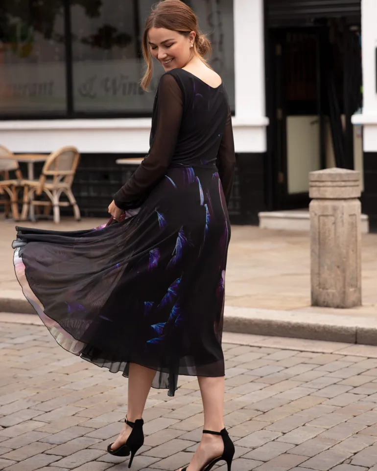 From My Mother’s Garden Tulle Dress Deep as Dahlia