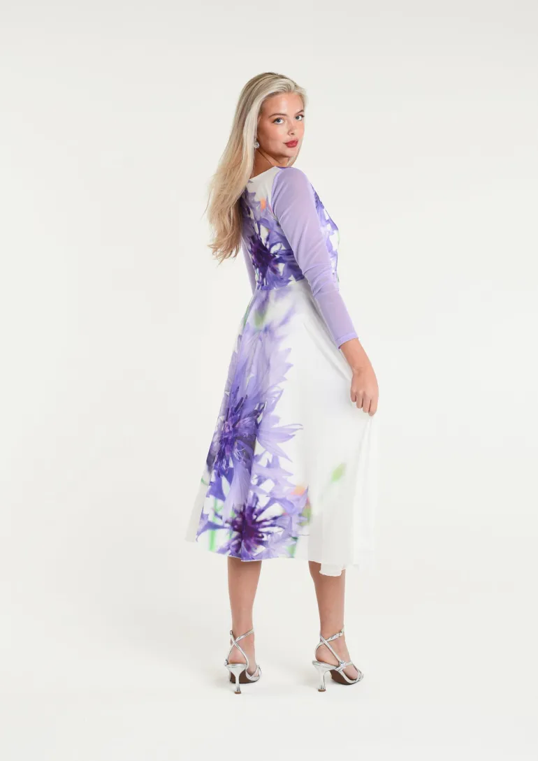 From My Mother's Garden Tulle Dress Cornflower