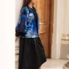 FROM MY MOTHER'S GARDEN WISHES REVERSIBLE VELVET KIMONO