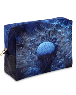 From My Mother's Garden Wishes Large Makeup Bag