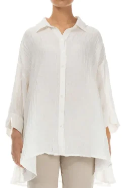 Grizas Crinkled Blouse Wild Berry