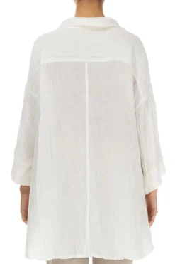 Grizas Crinkled Blouse Wild Berry