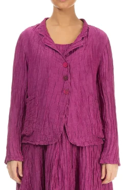 Grizas Cropped Jacket Orchid