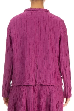 Grizas Cropped Jacket Orchid