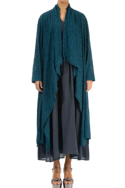 Grizas Draping Jacket Dark Teal