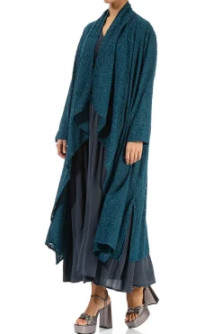 Grizas Draping Jacket Dark Teal