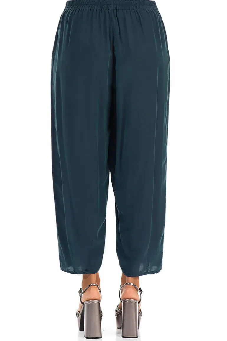 Grizas Silk Bamboo Trousers Wild Berry