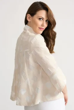 JOSEPH RIBKOFF CREAM JACKET