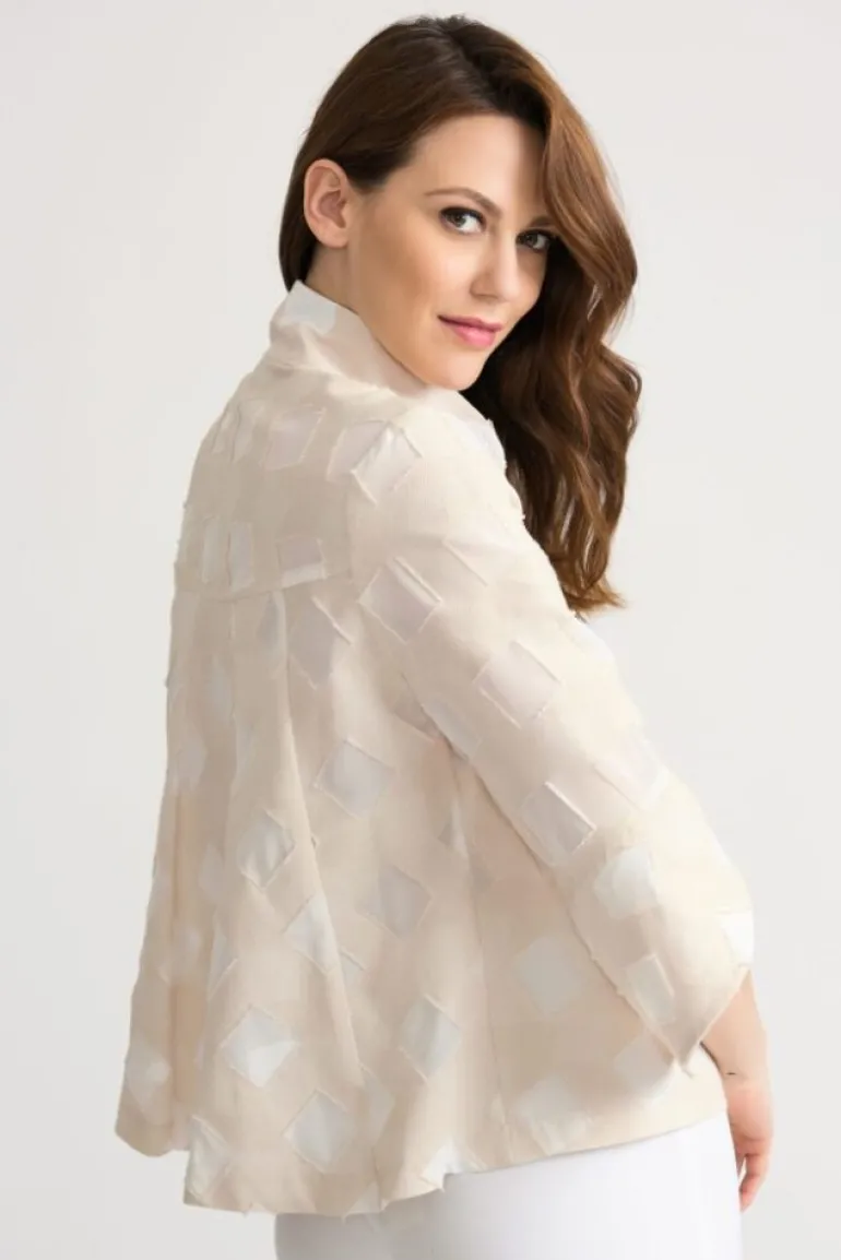 JOSEPH RIBKOFF CREAM JACKET