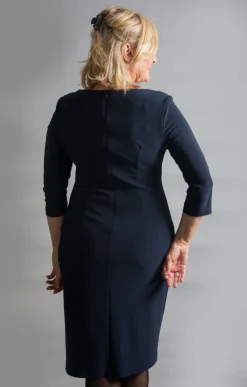 JOSEPH RIBKOFF DRESS MIDNIGHT BLUE