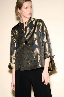 Joseph Ribkoff Gold Leaf Jacket