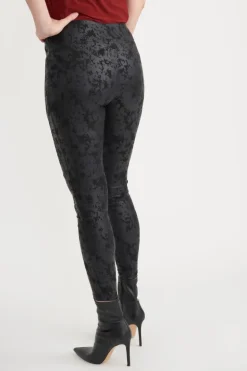 JOSEPH RIBKOFF PLEATHER LEGGINGS