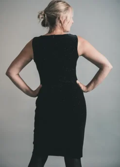 JOSEPH RIBKOFF VELVET DRESS